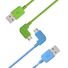 Угловой кабель Micro USB 90°, зарядка и синхронизация, для Samsung, Xiaomi, Huawei, HTC