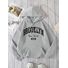 Худи Hook On You с принтом «Brooklyn New York 1898», прямой крой, мужское, полиэстер, XS–XXXL