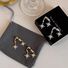 Серьги kaitin jewelry «восьмиконечная звезда» с цирконием, штифт серебро 925, Y2K