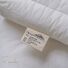 Подушка MM Bedding с наполнителем из микрофибры, для шеи, хлопковая наволочка