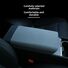 Защитный чехол подлокотника Tesla Model Y/3/YL (Juniper), TPE, чёрный/белый