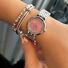 Женские кварцевые часы с лугами в форме капли, органическое стекло, деловой стиль, модель WT1012