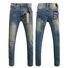 Джинсы KSUBI style зауженные, потёртые, стрейч, унисекс