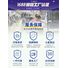 Мужская толстовка Wuxi Ruisheng из вафельной ткани 360 г/м², на молнии, воротник-стойка