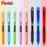 Гелевая ручка Pentel BLN105 (Япония), разноцветные чернила, 0,5 мм, нажимной механизм, быстросохнущие