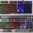 Клавиатура и мышь TJ-8810, мембранная, проводная, разные языковые раскладки