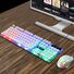 LIMEID GTX300 — проводной игровой комплект клавиатура и мышь с подсветкой и круглыми ретро-клавишами