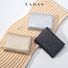 Женский картхолдер YADAS с перламутровым блеском, золото/серебро, экокожа PU, трифолд