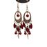 Серьги женские с бахромой Kaitin Jewelry, этно-бохо стиль, цирконы, много вариантов