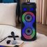 Портативная Bluetooth-колонка ZQS-4239S для уличных танцев с сабвуфером и слотом для карты