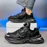 Мужские массивные кроссовки (dad shoes) с поворотной застёжкой-диском