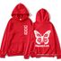 Худи с принтом «DannyLux Butterfly», унисекс, свободный крой, длинный рукав