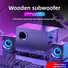 Компьютерная колонка MOGOLALA Q9, 3 динамика, Bluetooth и проводное подключение, усиленный бас