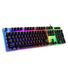 Игровой комплект клавиатуры и мыши Milang T6 с RGB-подсветкой, проводной, 1000 dpi