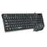 Проводной комплект клавиатура и мышь Patriot WQ9521, USB, клавиши шоколадного типа, для офиса