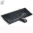 Проводной комплект клавиатура и мышь Chasing Leopard Q9 для ПК и ноутбука, USB/PS2, влагозащита
