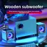 Компьютерная колонка MOGOLALA Q9, 3 динамика, Bluetooth и проводное подключение, усиленный бас