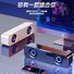 Компьютерная мини-колонка BM-01, проводное и Bluetooth-подключение, 2 динамика, чёрный/белый