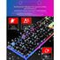 Комплект клавиатуры и мыши Milang T6 с RGB-подсветкой, проводной USB, механический отклик, 1000 dpi