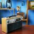Ретро-колонка Bluetooth с FM-радио, слотом для карты памяти, два динамика, аккумулятор