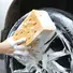 Губка для мойки автомобиля сотовая, утолщённая, коралловая, с крупными порами, 2 размера