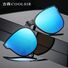 Солнцезащитная клипса на очки Coolsir 3014, откидная, поляризация, UV400, для вождения и рыбалки