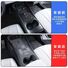 Силиконовый коврик на центральную консоль для BYD Seal 05 DM-i, с площадкой зарядки и подстаканниками