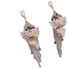 Серьги с бантом и кисточками Kaitin Jewelry, искусственные кристаллы, игла из серебра, стиль бохо