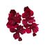 Серьги-подвески kaitin jewelry с тканевой розой и кисточкой, ретро, серебряная игла