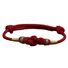 Браслет из красной нити YIOUSI JEWELRY, ручное плетение, с нефритом, парный, унисекс