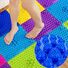 Массажный коврик для стоп с шипами, большой, TPE, жёсткие и мягкие детские модели, наборы 1–6 шт.