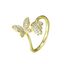 Открытое кольцо Xuping Jewelry в минималистичном стиле, регулируемый размер, 7 вариантов дизайна