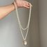 Длинное ожерелье Kaitin Jewelry из искусственного жемчуга с подвеской и стразами, от 81 см
