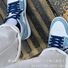 Кеды баскетбольные в стиле AJ1 Mid из натуральной кожи, средней высоты, резиновая подошва