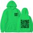 Утеплённое худи с шуточным QR-кодом, с начёсом, длинный рукав, полиэстер