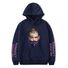 Худи Lil Peep с принтом, хип-хоп, винтажный стиль, свободный крой, полиэстер, XS–XXXL
