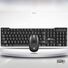 Проводной комплект клавиатура и мышь Limei T15, USB, влагозащита, тихие клавиши, 1000 dpi