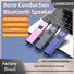 Мини Bluetooth-колонка для сна Diyiyan QY08 с костной проводимостью, стерео, таймер, Bluetooth 5.3