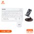 Комплект JEQANG JB-986: Bluetooth-клавиатура, мышь и подставка для ноутбука и телефона