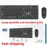 Проводной комплект клавиатура и мышь AOC KM160, USB, для ноутбука и настольного компьютера