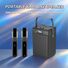 Караоке-колонка WENGEAUDIO W400 со звуковой картой для стриминга, Bluetooth 5.0, 30 Вт