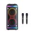 Колонка для вечеринок Topsound G360 с RGB-подсветкой, 2 динамика 6,5 дюйма, 60 Вт, Bluetooth