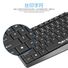 Проводной комплект клавиатура и мышь Jianshangfei G1000 USB для офиса и компьютера, защита от воды