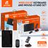Комплект JEQANG JB-986: Bluetooth-клавиатура, мышь и подставка для ноутбука и телефона