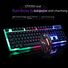 Игровой комплект клавиатура и мышь LIMEIDE GTX300, USB, подсветка, отклик как у механической, белый