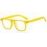 Солнцезащитные очки квадратные в стиле ретро с заклёпками, UV400, унисекс