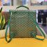 Складной рюкзак в стиле Goyard с принтом, экокожа, унисекс, до 20 л, для поездок