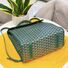 Складной рюкзак в стиле Goyard с принтом, экокожа, унисекс, до 20 л, для поездок