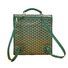 Складной рюкзак в стиле Goyard с принтом, экокожа, унисекс, до 20 л, для поездок