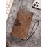 Кошелёк мужской длинный Sapele на молнии и кнопке, много отделений для карт, отделение для телефона